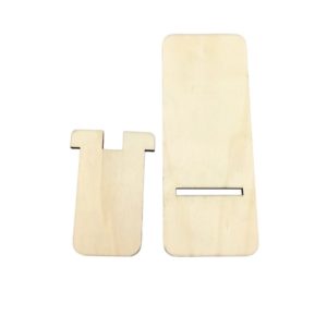 Support à smartphone en bois