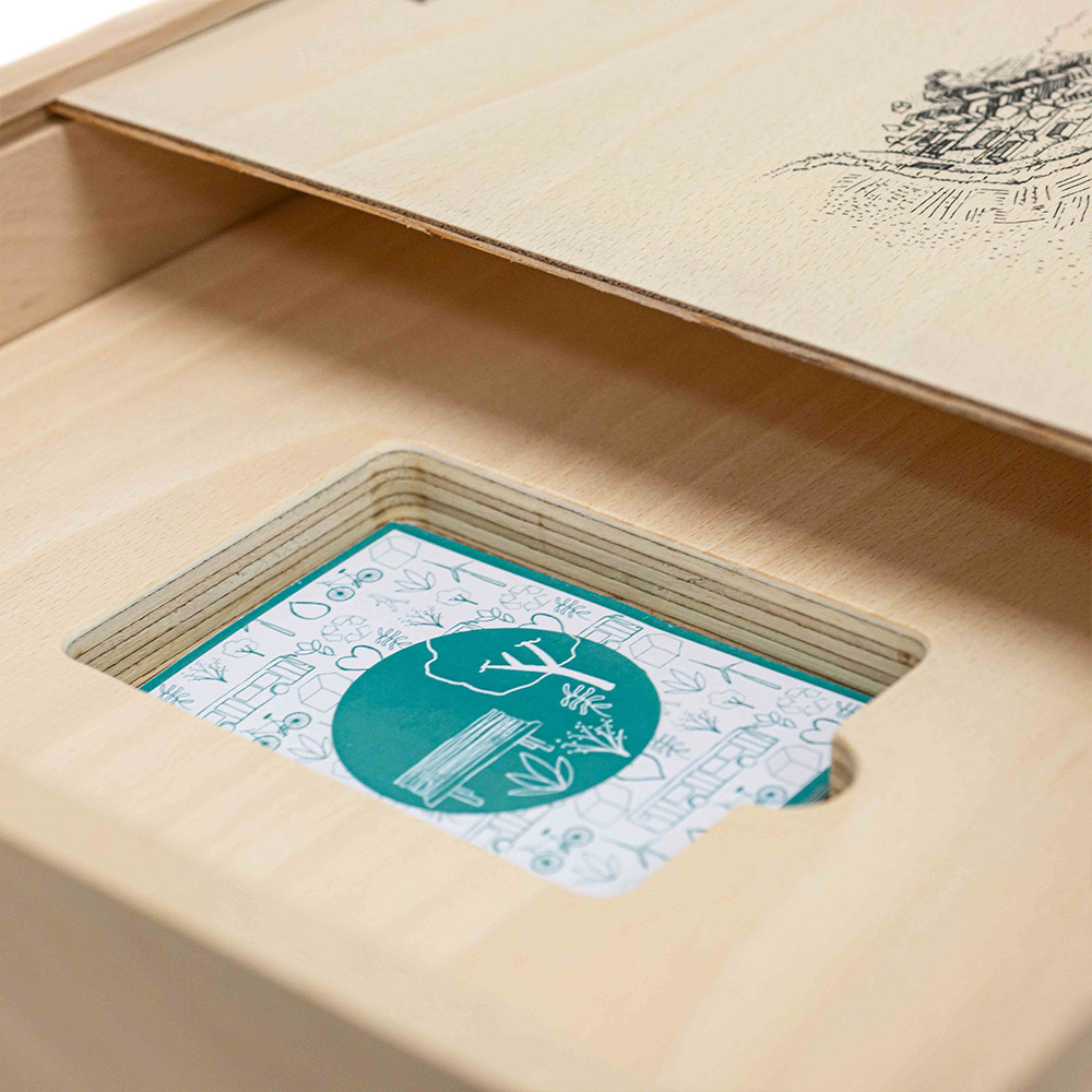 Coffret pédagogique en bois CAUE