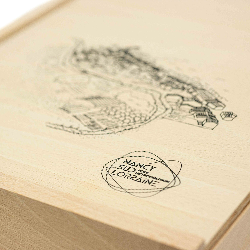 Coffret pédagogique en bois CAUE