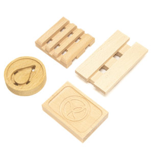 Porte-savons en bois