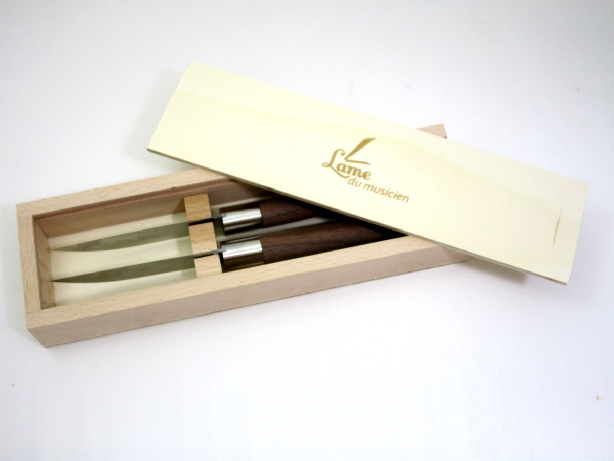 Coffret à couteaux Lame du musicien