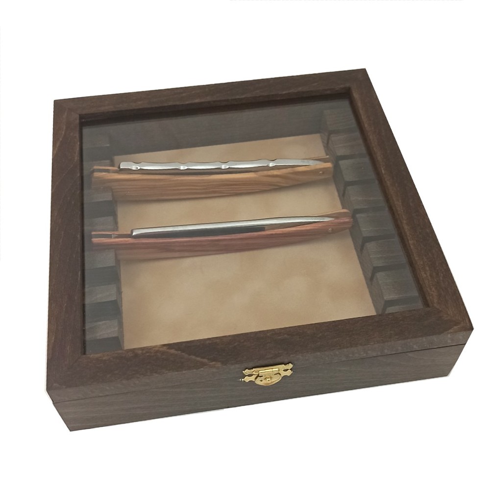 Coffret à rasoir sabre