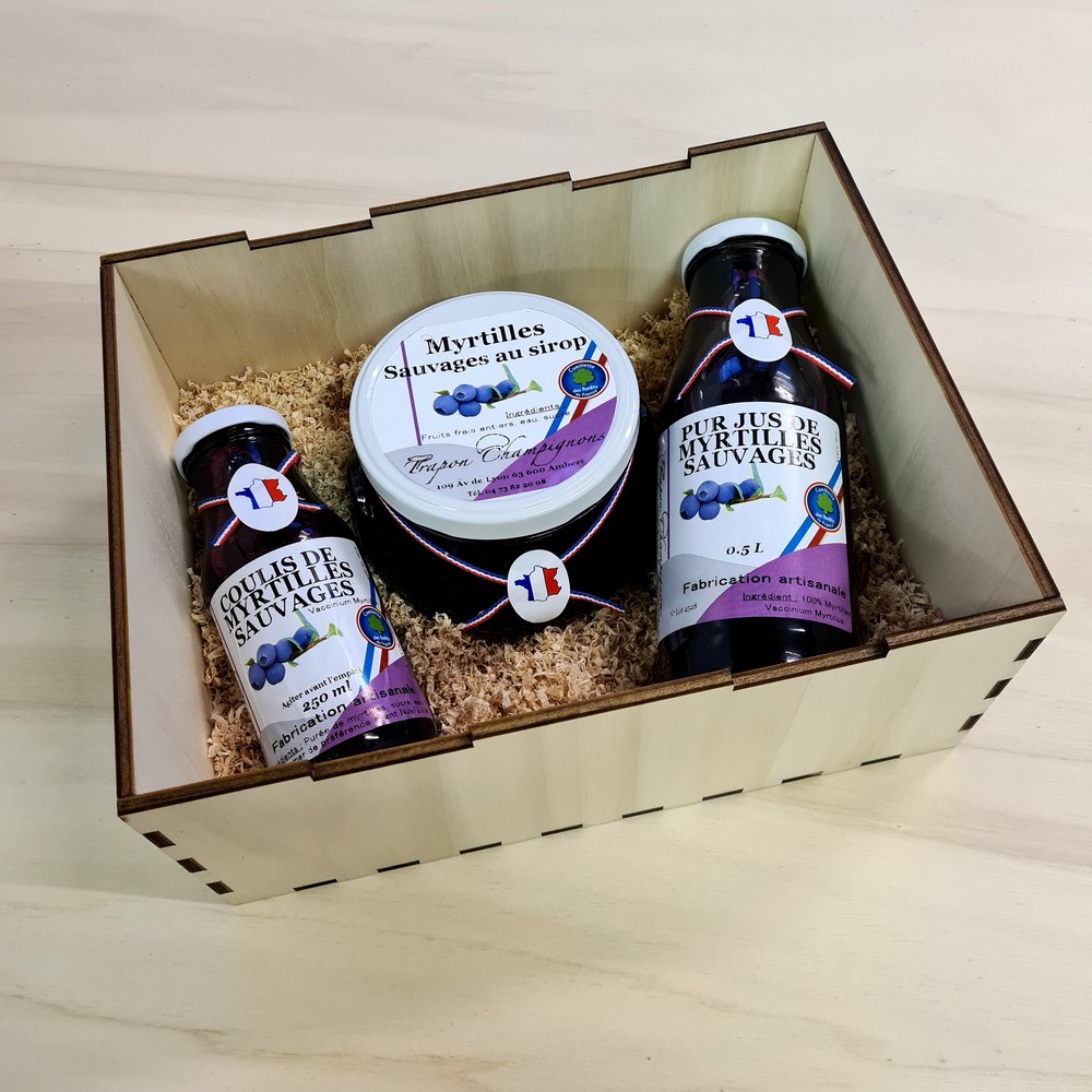 Coffret en bois Trapon