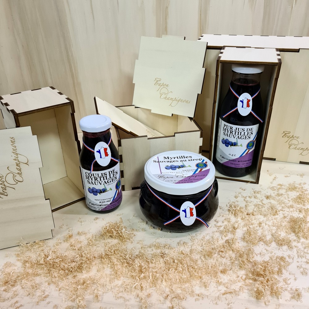 Coffret en bois Trapon