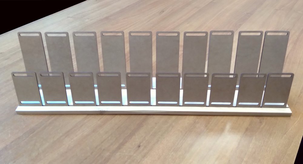 Présentoir à rubans